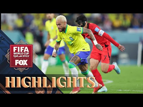 Brazil vs. South Korea Highlights | 2022 FIFA World Cup | Round of 16