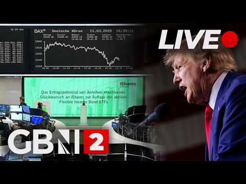 LIVE: Frankfurt stock exchange opens as Donald Trump's tariffs due to take effect