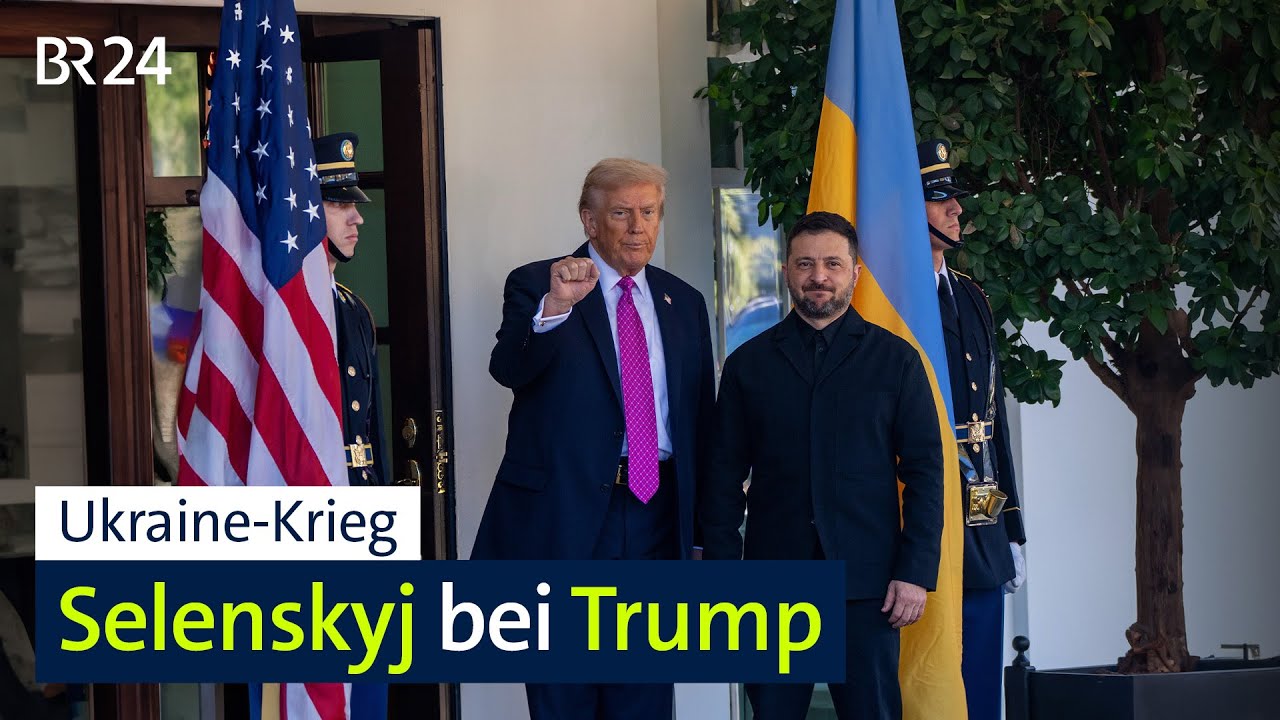 Ukraine-Krieg: Selenskyj bei Trump | BR24