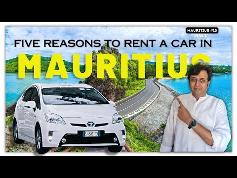 Rent a Car in Mauritius l How to Explore Mauritius | Hindi Version