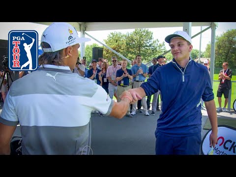A Mother's Wish: Anthony meets his hero Rickie Fowler 2019