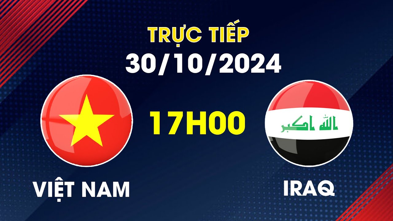 🔴 U23 Việt Nam vs U23 Iraq | Trận Đấu Lịch Sử Cực Căng Thẳng