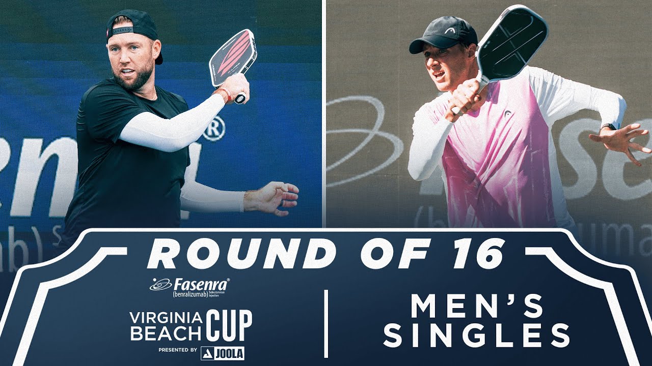 Jack Sock v Roscoe Bellamy at the Fasenra Virginia Beach Cup presented by Joola