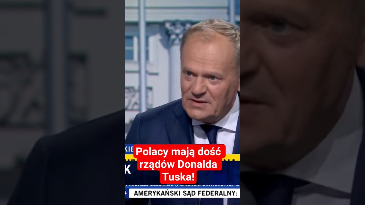 Полякам надоело правительство Дональда Туска! Резкое падение Польши в мировых рейтингах
