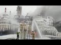 Russia gas terminal burns in suspected drone attack | REUTERS