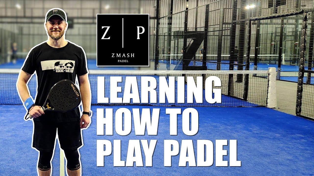 Webby Learns How To Play Padel at Zmash Padel in Sterling Heights Michigan