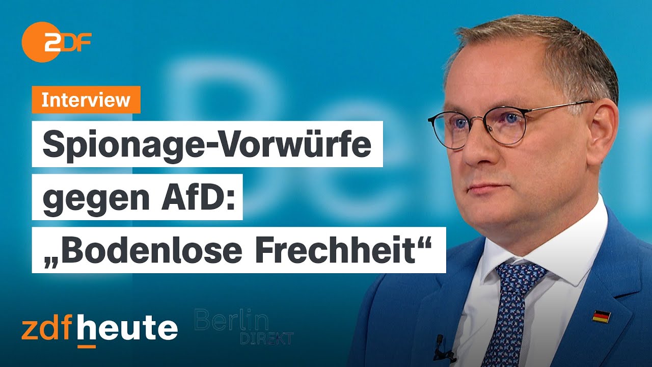 Pro-Trump und Pro-Putin: Was will die AfD? Interview mit Partei-Chef Chrupalla | Berlin direkt
