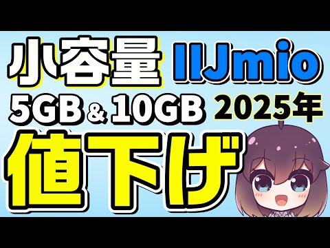 【値下げ＆増量】IIJmioの新料金を解説します（ギガプラン）