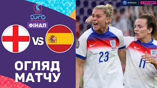 Англія – Іспанія. Жіночий чемпіонат Європи 2025, ФІНАЛ / Огляд матчу