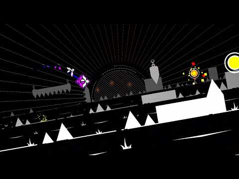 "Black N White" (Epic Demon) by JamAttack (All Coins) | Geometry Dash 2.2