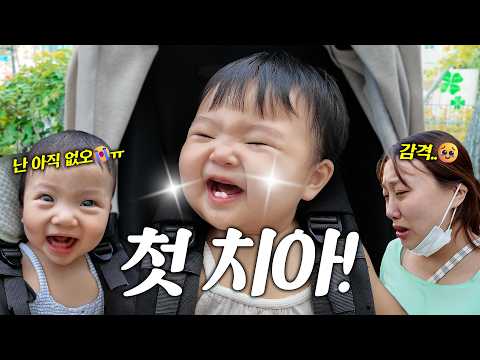 인생 첫 치아가 생긴 <strong>왕만두</strong>!!