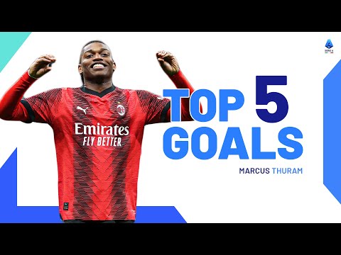 Rafeal Leao's Top 5 Goals of the Season | Serie A 2023/24