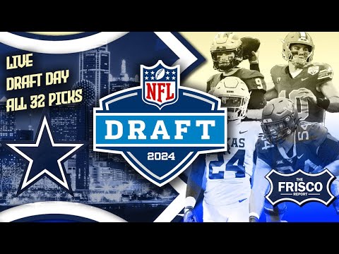 Dallas Cowboys LIVE Draft Day Coverage | NFL 1st Round