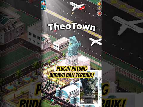 PLUGIN PATUNG BUDAYA BALI TERBAIK DI THEOTOWN! Garuda Wisnu Kencana #shorts