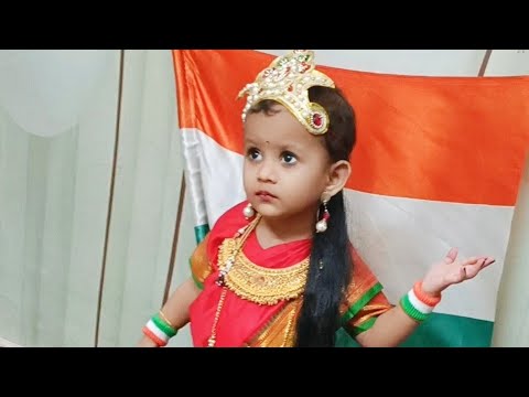 Vande Mataram | Ft Baby Rutvi | Bharat Mata Role Play
