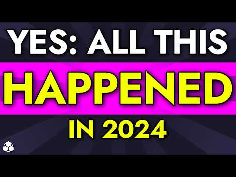THIS is what happened in 2024.