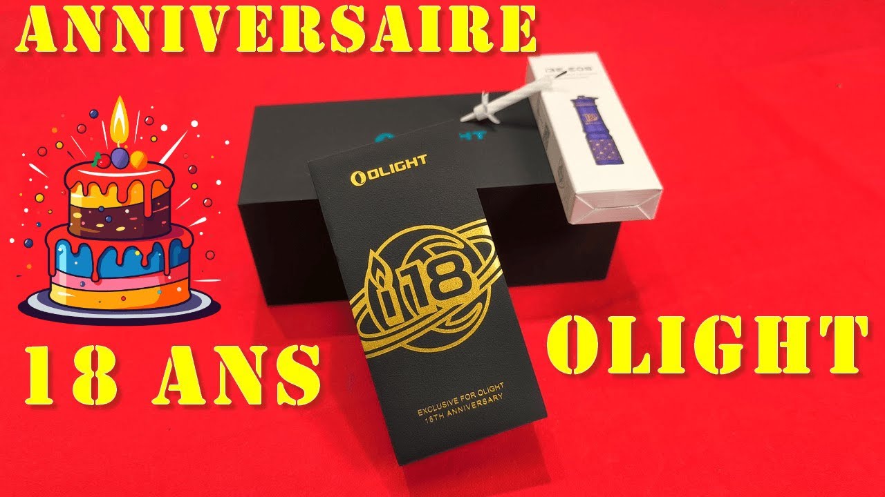 Gear - Olight fête ses 18 ans !