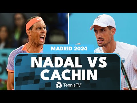 Rafael Nadal vs Pedro Cachin 3-Hour Thriller! | Madrid 2024 Match Highlights