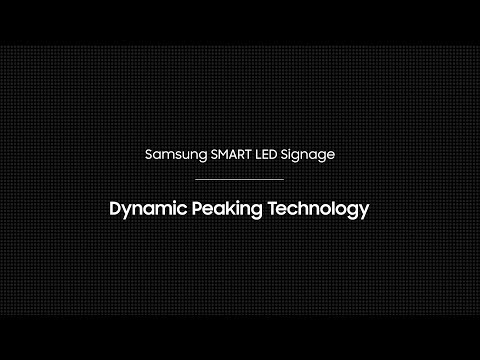 LED Signage: Dynamic Peaking Technology | Samsung