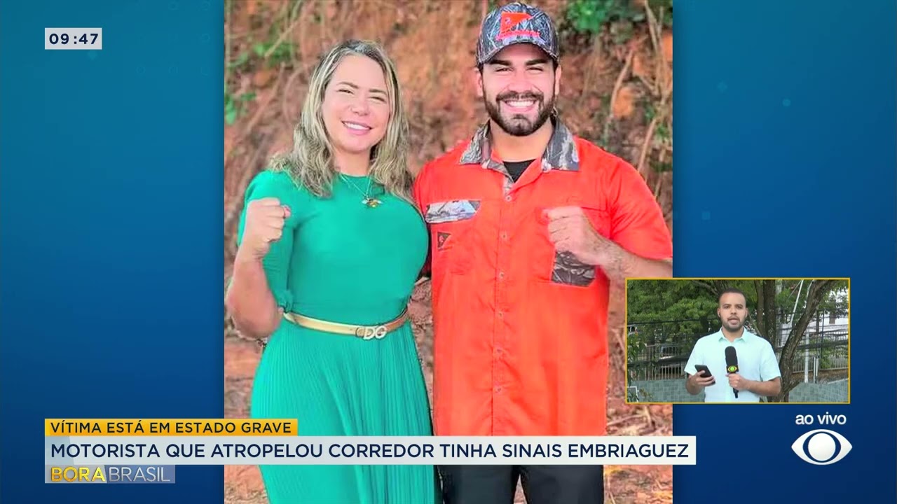 Motorista que atropelou corredor na Bahia tinha sinais de embriaguez