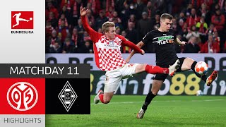 1. FSV Mainz 05 — Borussia M’gladbach 1-1 | Highlights | Matchday 11 – Bundesliga 2021/22