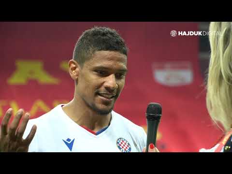 Jairo after game Galatasaray - Hajduk 2:0