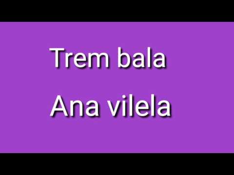 Upload mp3 to YouTube and audio cutter for Letra dá música trem-bala dá cantora Ana Vilela download from Youtube