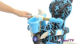 Обзор коляски Велосипед Smart Trike Dream Touch Steering Видеоинструкции.