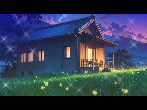 【睡眠用ASMR】 よく寝れる🌙鈴虫の音色🎧田舎の夜🌙虫の声🍁秋を感じる/ Study with me  /  Nature Sounds 7hour【勉強用・作業用環境音】