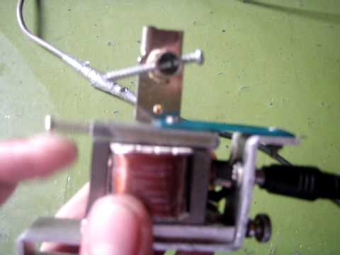 homemade pinoy tattoo machine from scrap 