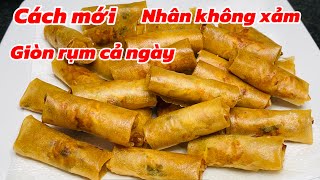 Phát hiện cách làm chả giò tôm thịt rất ngon không bị xảm