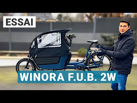 Winora F.U.B. 2W : un vélo biporteur électrique simple et efficace !