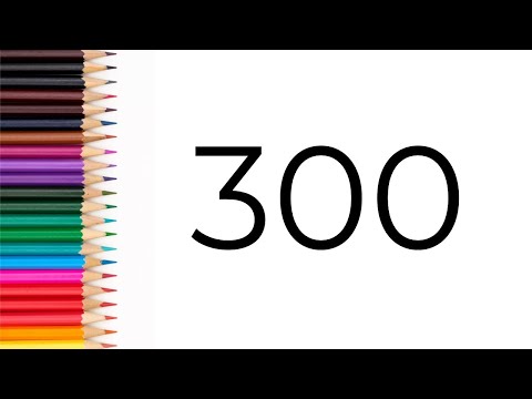 How to draw beautiful cat drawing from number 300 | cat drawing for school teacher