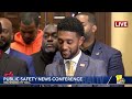 LIVE: Baltimore mayor holds public safety news conference - wbaltv.com  - 43:25 min - News - Video