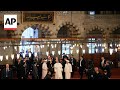 Behind the scenes as AP covers Pope Leos visit to Istanbuls Blue Mosque