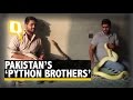 These Two Pakistani 'Python Brothers' Live With Over 100 Snakes