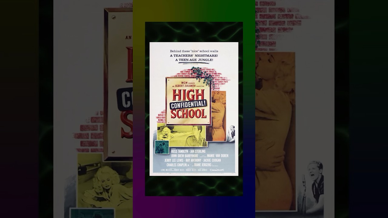 HIGH SCHOOL CONFIDENTIAL! (1958) 🎥 Deranged Cinema w/ Robert Zhivago Jr.