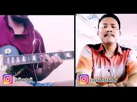 five minutes - Bertahan guitar solo cover feat Rustan