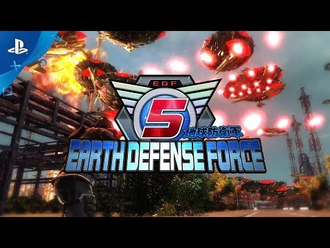 Earth Defense Force 5 - 1st Trailer | PS4