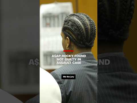 A$AP Rocky found not guilty in assault case