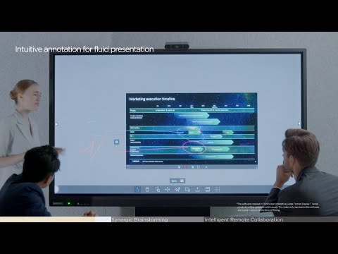 ThinkVision Interactive LFD Scenario Video: Smart Solution for A Brand New Collaboration Experience