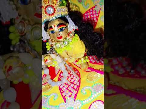 थारी नौकरी में कोई कमी रखो ना #radhekrishnabhaktisangam #shyam #laddu #radhe मेरा सांवरिया सरकार