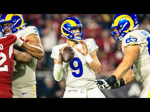 Next Gen Stats: Rams QB Matthew Stafford's 5 Most Improbable Completions From 2021 Regular Season video clip