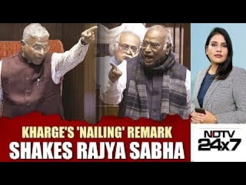 Kharge Controversial Remark | Kharge's 'Nailing' Remark Shakes Rajya Sabha