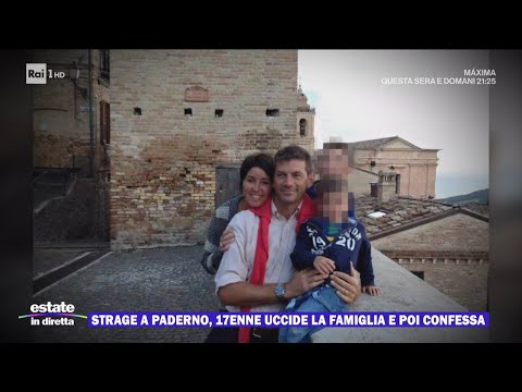 Strage a Paderno, 17enne uccide la famiglia e poi confessa - Estate in diretta 02/09/2024