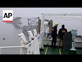 NTSB releases video of its investigators aboard the Dali cargo ship