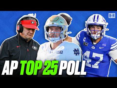 🚨 New CFB AP Top 25 Poll | Reacting to Latest Rankings After OSU-Indiana, RIDICULOUS Ranked Games
