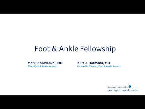 Foot and Ankle Fellowship