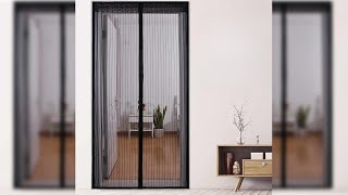 Pratinjau video produk TaffHOME Tirai Pintu Anti Nyamuk Kelambu Magnetic Door 100x200cm - CNY-121