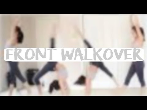 How to do a Front Walkover How to do a Front Walkover